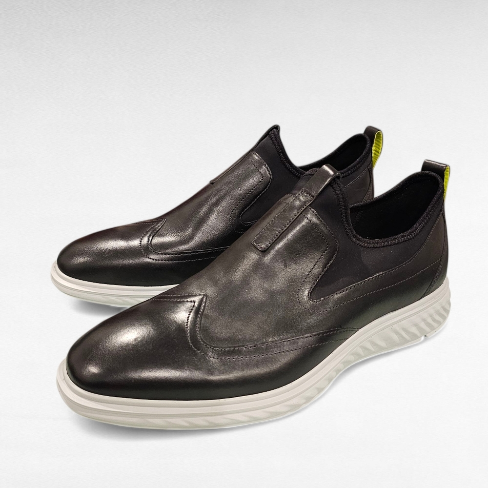 ECCO St.1 Hybrid Lite Luxe Slip-On Loafer Black Size 9